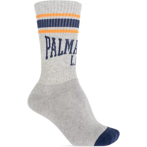 Socken mit Logo Palm Angels - Palm Angels - Modalova