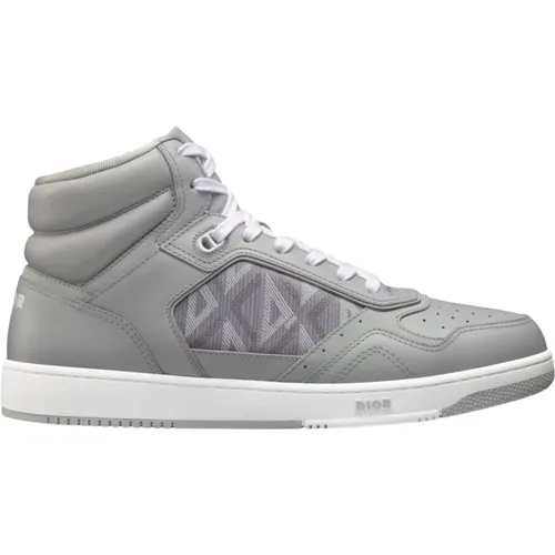 Hohe Diamant Sneakers Frauen Leder - Dior - Modalova