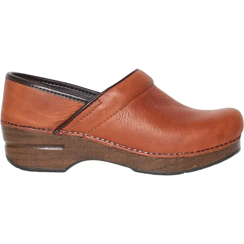 Classic Slip-On Leather Shoes , female, Sizes: 4 UK, 3 UK - Dansko - Modalova