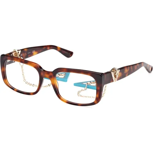 Stylische Brille Gu2959 , Damen, Größe: 53 MM - Guess - Modalova