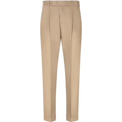 Cotton Blend Trousers , male, Sizes: 2XL, L - PT Torino - Modalova