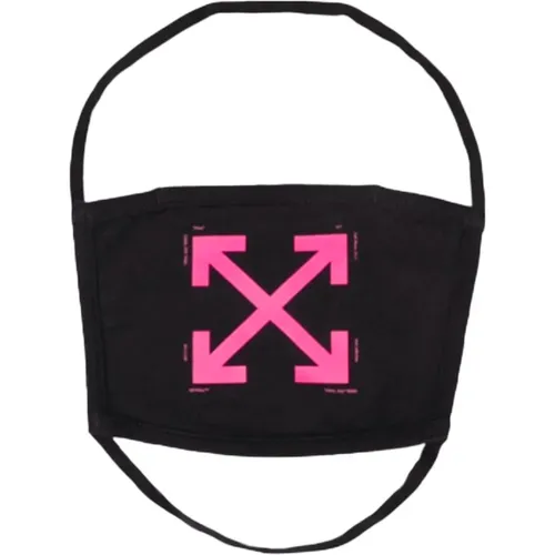 Limited Edition Fuchsia Face Mask , unisex, Sizes: ONE SIZE - Off White - Modalova