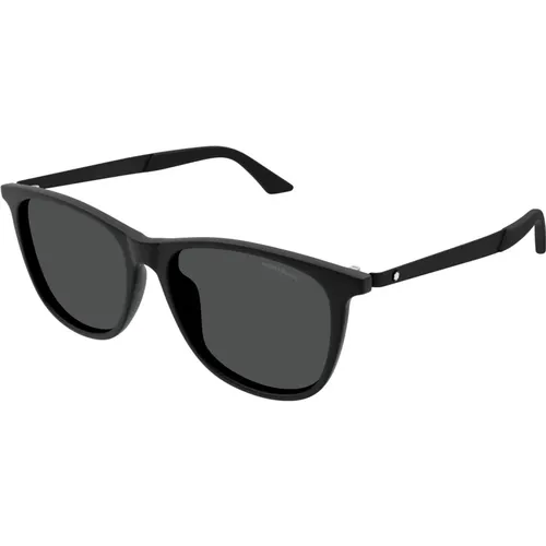 Sonnenbrille Mb0330S Schwarz,Sunglasses - Montblanc - Modalova
