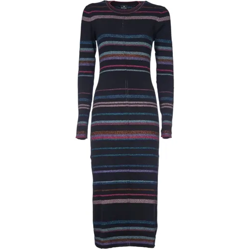 Striped Long Sleeve Dress , female, Sizes: M, S - Paul Smith - Modalova