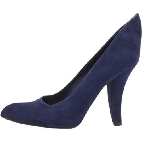 Pre-owned Suede heels , female, Sizes: 4 UK - Louis Vuitton Vintage - Modalova