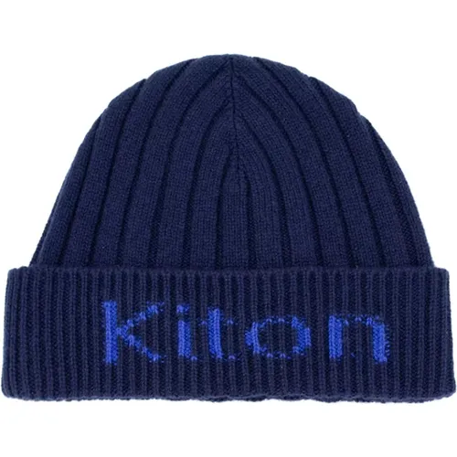 Warm und stilvoll gestrickte Mütze - Kiton - Modalova