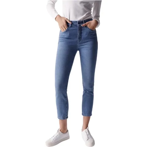 Skinny Jeans , female, Sizes: W31 L28, W28 L28, W27 L28 - Salsa - Modalova