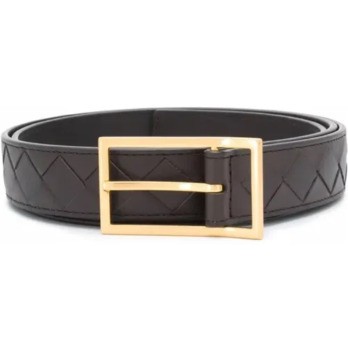 Gold Fond Belt 2132 , male, Sizes: 110 CM - Bottega Veneta - Modalova