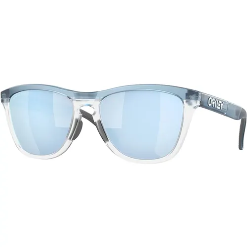 Frogskins Deep Water Polarized Sonnenbrille , Herren, Größe: 55 MM - Oakley - Modalova
