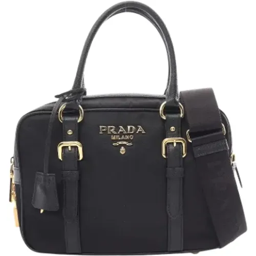 Pre-owned Leather prada-bags , female, Sizes: ONE SIZE - Prada Vintage - Modalova