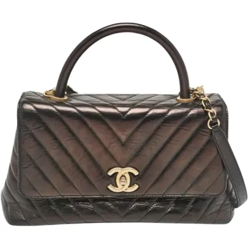 Pre-owned Leather handbags , female, Sizes: ONE SIZE - Chanel Vintage - Modalova