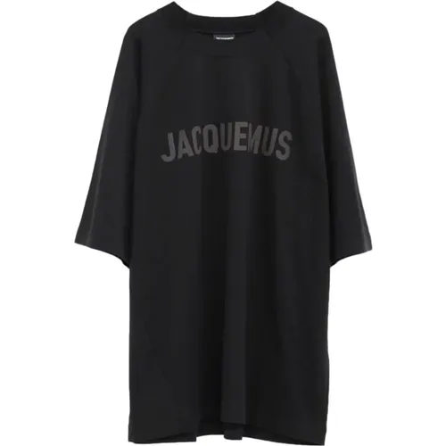 Logo Crew Neck T-shirt , male, Sizes: L, S, XS - Jacquemus - Modalova