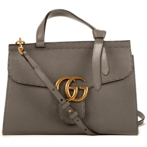 Pre-owned Leather handbags , female, Sizes: ONE SIZE - Gucci Vintage - Modalova