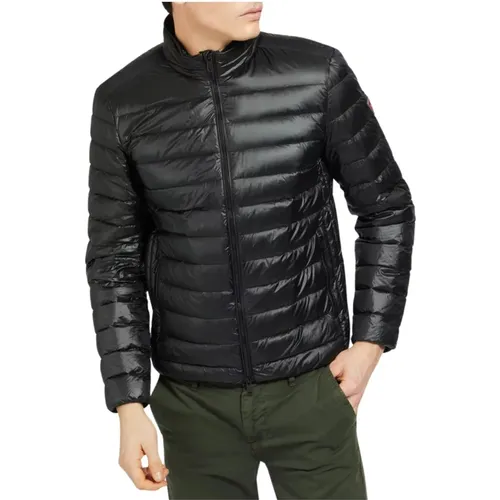 Packbare Realdown Jacke in Jet , Herren, Größe: M - Guess - Modalova