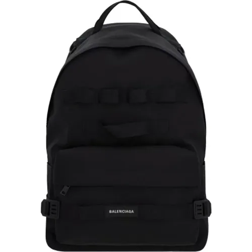 Recycled Nylon Backpack , male, Sizes: ONE SIZE - Balenciaga - Modalova