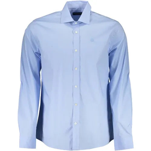 Cotton Shirt with Italian Collar and Logo , male, Sizes: M - North Sails - Modalova