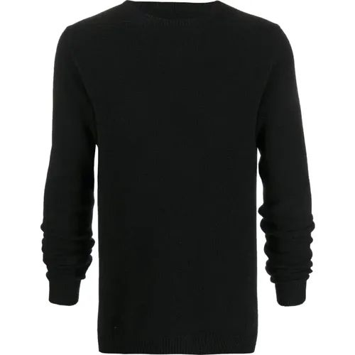 Biker level round neck sweater , male, Sizes: 2XL - Rick Owens - Modalova