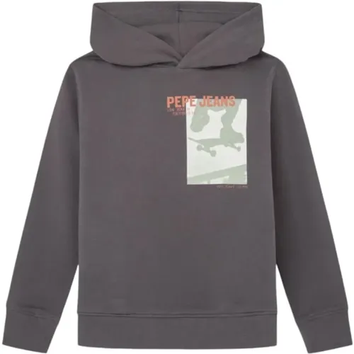 Grauer Bernet Sweatshirt Pepe Jeans - Pepe Jeans - Modalova