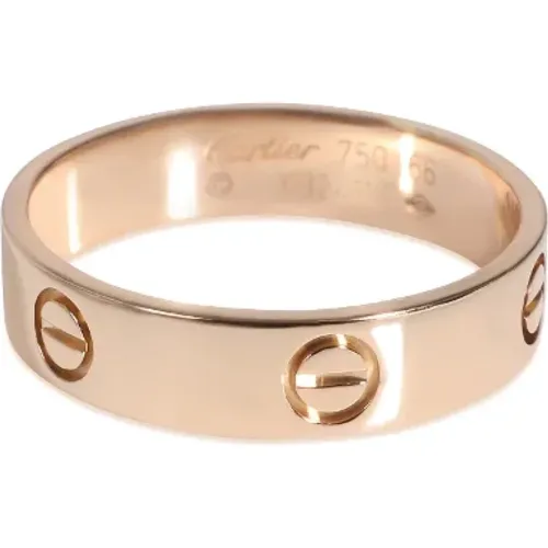 Pre-owned Metal rings , female, Sizes: ONE SIZE - Cartier Vintage - Modalova