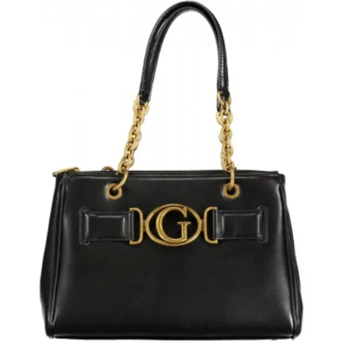 Handbags,Neue Cognac Handtasche mit Reißverschluss - Guess - Modalova