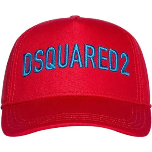 Hat with Logo Embroidery , unisex, Sizes: L - Dsquared2 - Modalova