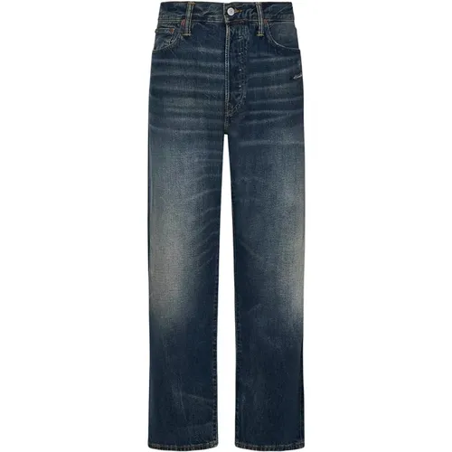 Herrenbekleidung Jeans Blau Aw24 , Herren, Größe: W32 - Ralph Lauren - Modalova