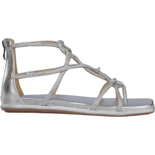 Interlaced Straps Square Toe Sandal , female, Sizes: 5 UK - Alma en Pena - Modalova