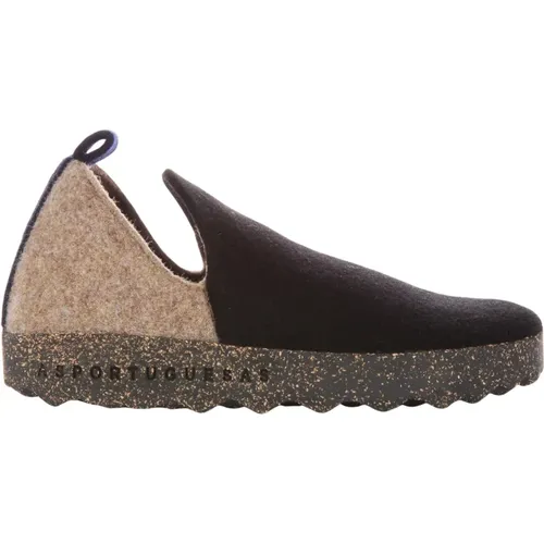 City Wool Shoes Blacktaupe Men , male, Sizes: 10 UK, 12 UK - Asportuguesas - Modalova