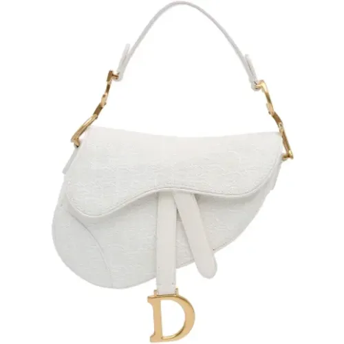 Pre-owned Canvas shoulder-bags , female, Sizes: ONE SIZE - Dior Vintage - Modalova