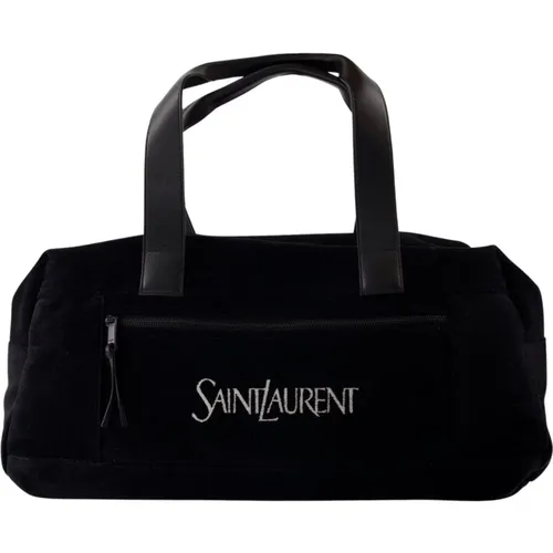 Logo Travel Bag , male, Sizes: ONE SIZE - Saint Laurent - Modalova