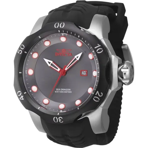 Venom 45496 Men's Quartz Watch - 54mm , male, Sizes: ONE SIZE - Invicta Watches - Modalova