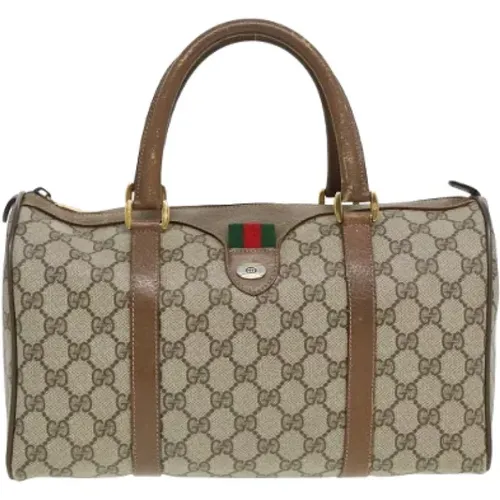 Pre-owned Canvas travel-bags , female, Sizes: ONE SIZE - Gucci Vintage - Modalova