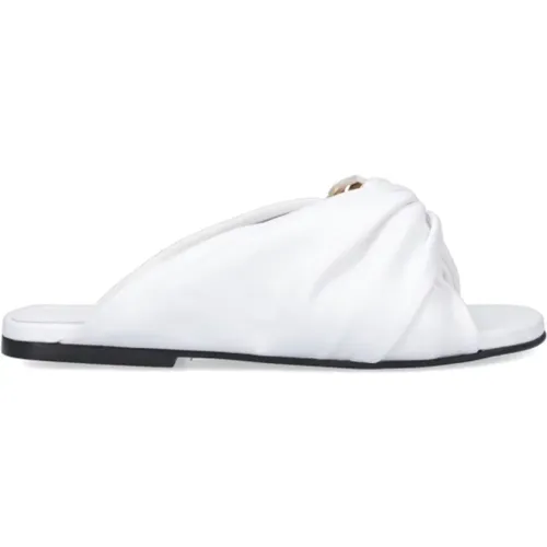 Weiße Slider Sandalen für Frauen - JW Anderson - Modalova