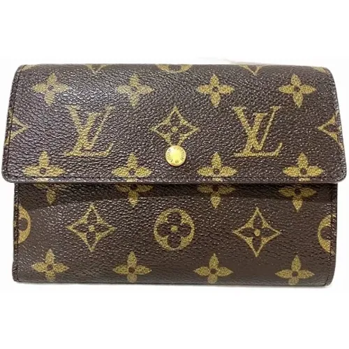 Pre-owned Canvas wallets , male, Sizes: ONE SIZE - Louis Vuitton Vintage - Modalova