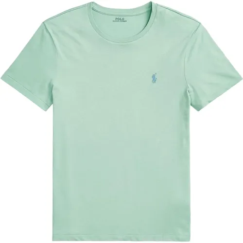 Besticktes Baumwoll-T-Shirt-Logo - Ralph Lauren - Modalova