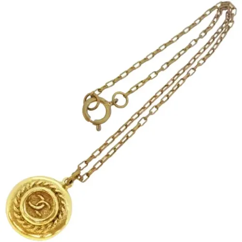 Pre-owned Gold chanel-jewelry , female, Sizes: ONE SIZE - Chanel Vintage - Modalova