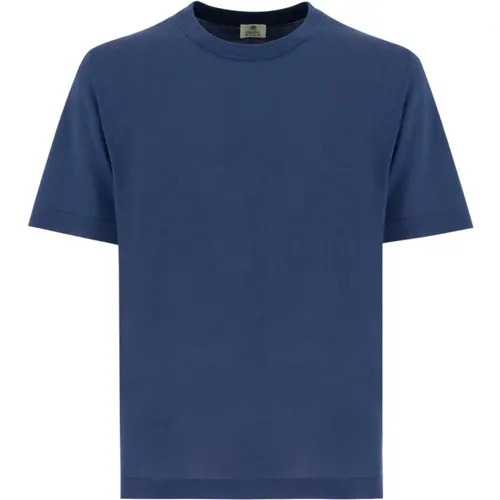 Raffiniertes Baumwoll-T-Shirt , Herren, Größe: L - Borrelli - Modalova
