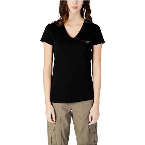 Autumn/Winter Womens T-Shirt , female, Sizes: S, XS - Armani Exchange - Modalova