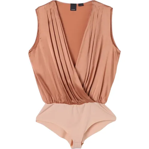 Satin Stretch Bodywear , Damen, Größe: XS - pinko - Modalova