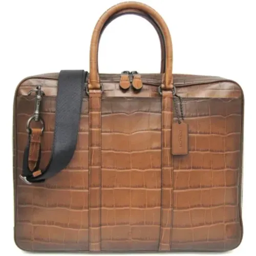 Pre-owned Leder Handtaschen , Damen, Größe: ONE Size - Coach Pre-owned - Modalova