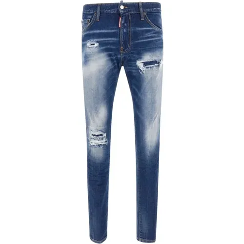 Blaue Jeans für Männer , Herren, Größe: L - Dsquared2 - Modalova