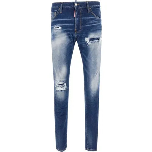 Blaue Jeans für Männer , Herren, Größe: M - Dsquared2 - Modalova