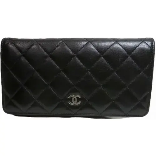 Pre-owned Leather wallets , female, Sizes: ONE SIZE - Chanel Vintage - Modalova