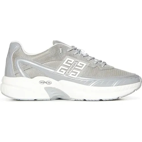 Grey Sneakers with 4G Logo , male, Sizes: 9 UK, 5 UK, 7 UK, 6 UK, 8 UK - Givenchy - Modalova