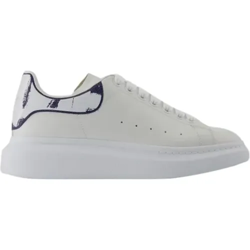 Leather sneakers , female, Sizes: 11 UK - alexander mcqueen - Modalova