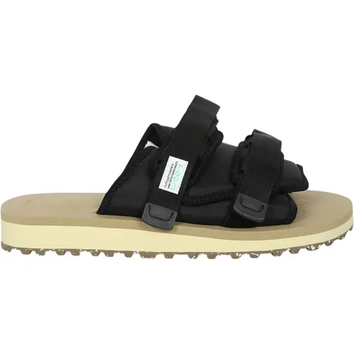 Open Toe Velcro Strap Sandals , male, Sizes: 7 UK - Suicoke - Modalova