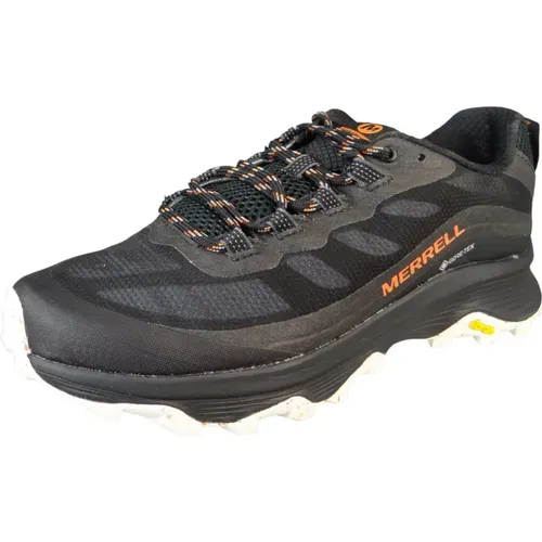 Schnürschuhe Schwarz Herren Stil , Herren, Größe: 44 EU - Merrell - Modalova