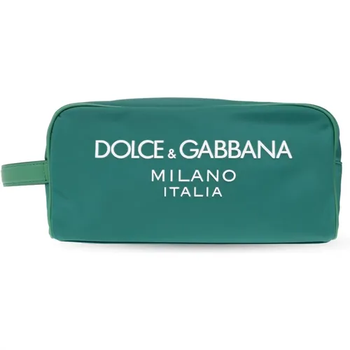 Waschtasche mit Logo - Dolce & Gabbana - Modalova