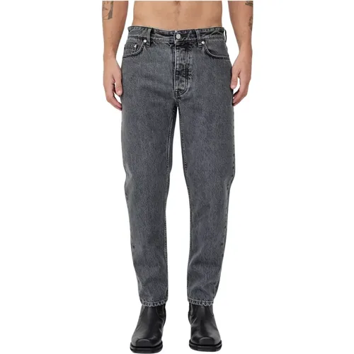 Locker Sitzende Mid Waist Jeans , Herren, Größe: W30 L32 - Won Hundred - Modalova