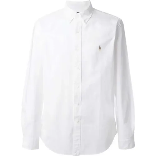 Weiße Iconic Polo Hemd , Herren, Größe: M - Ralph Lauren - Modalova